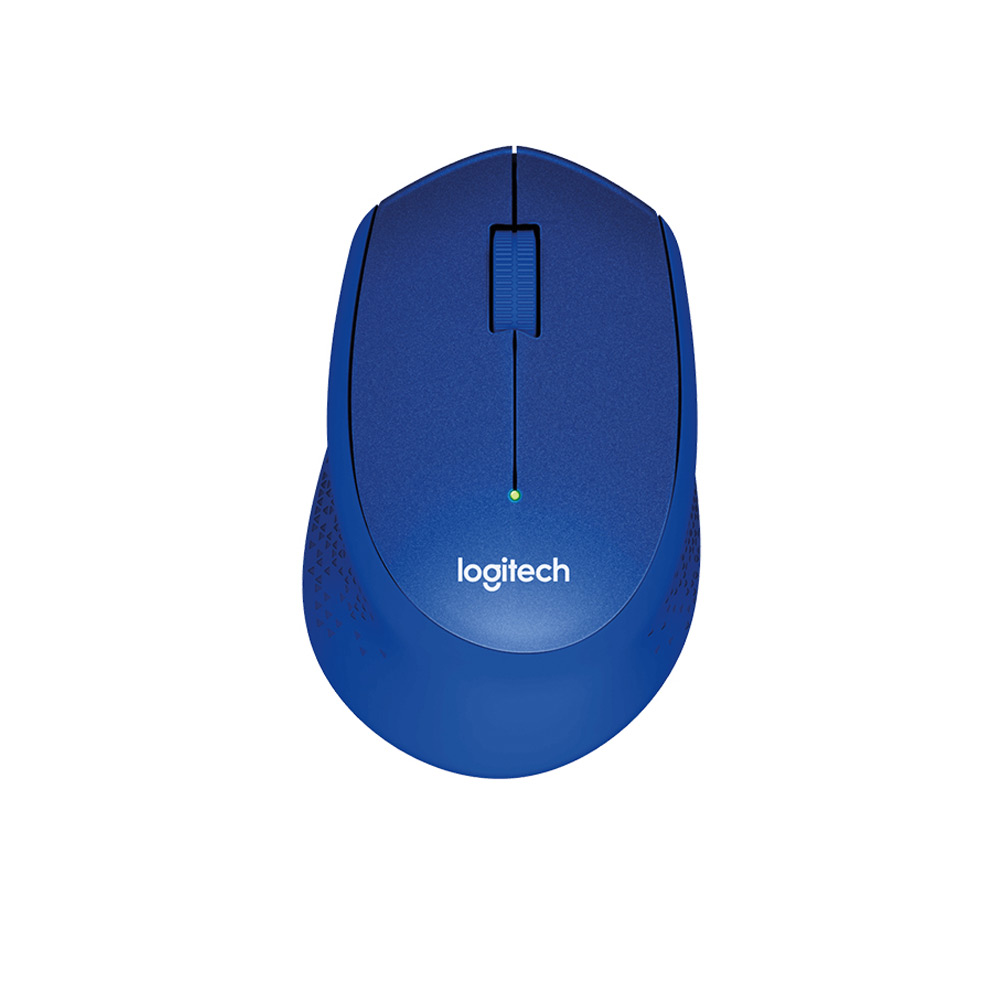 Chuột Logitech M331 Silent Plus Wireless (Xanh)